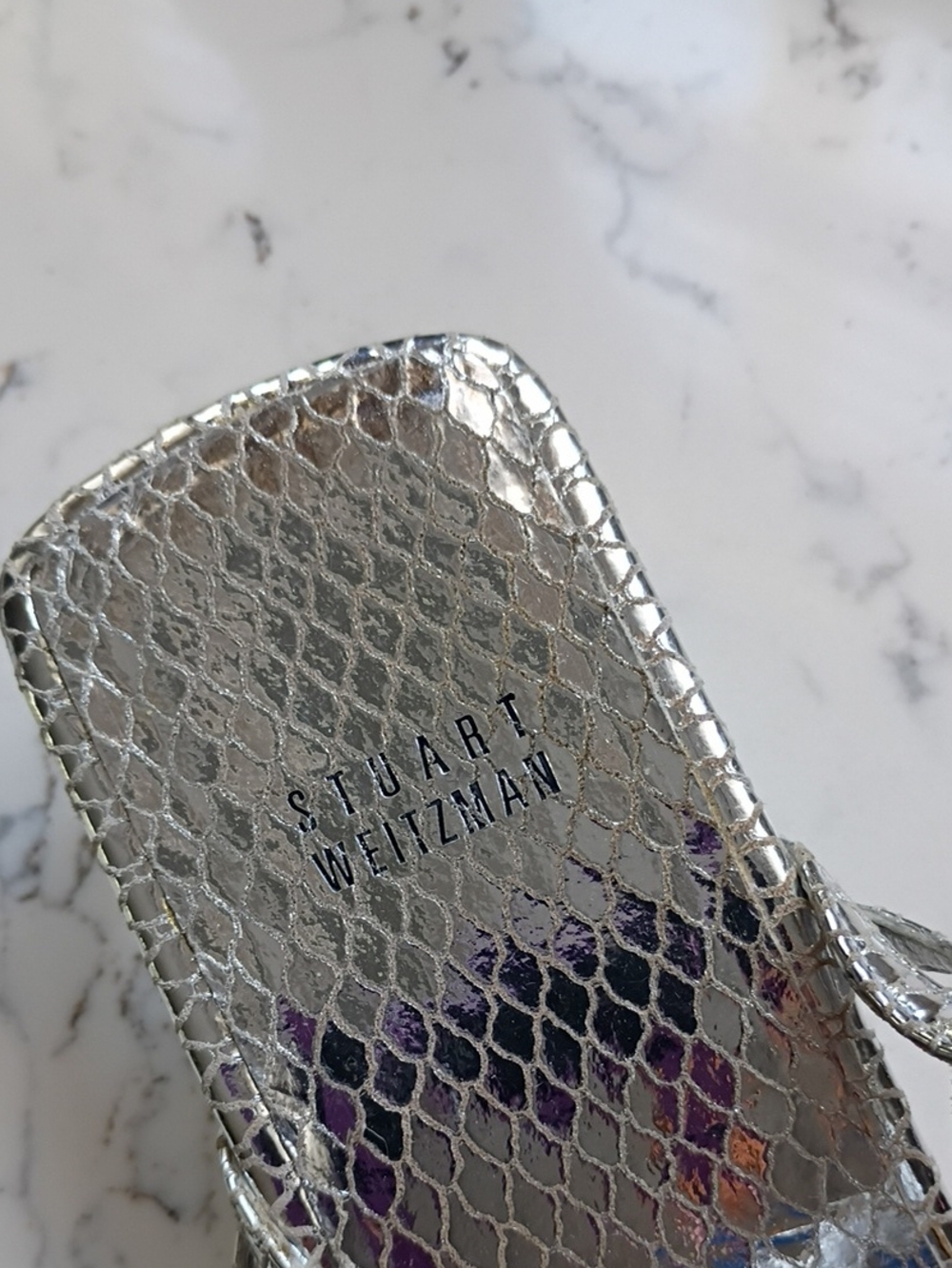 STUART WEITZMAN Women’s Jeweled T-Strap Sandals - Picture 8 of 10